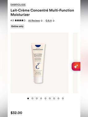 Lait-Crème Concentré Multi-Function Moisturizer